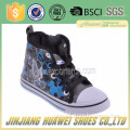 Fashion Black Kids LED Light Up Sport Shoes